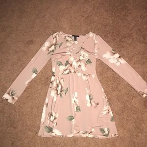 Light Pink Floral boho dress